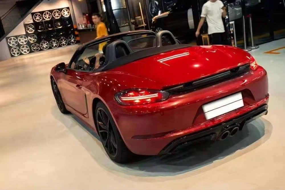New Sport Design High Quality Bodykit for 718 Cayman & Boxster Upgrade GTS Car Front Bumper Rear Diffuser Facelift